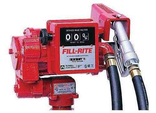 AC Electric Pump w/Meter - Liters
