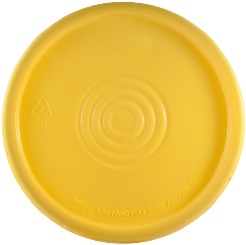 Yellow Lid for 5 gallon pail