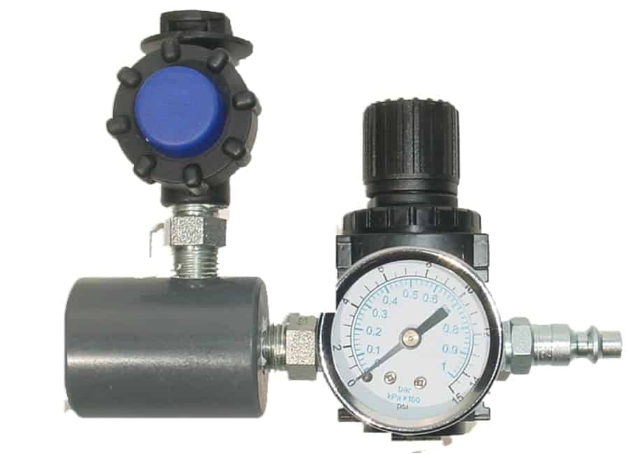 BGA Pneumatic Adapter for GT Pumps with Regulator-Goat Pumps