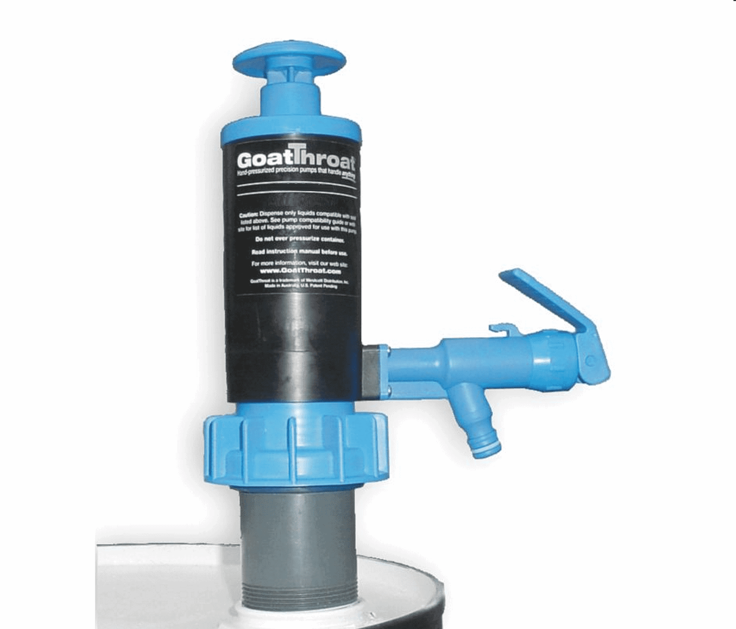 Drum Pump with Santoprene Seal-Goat Pumps