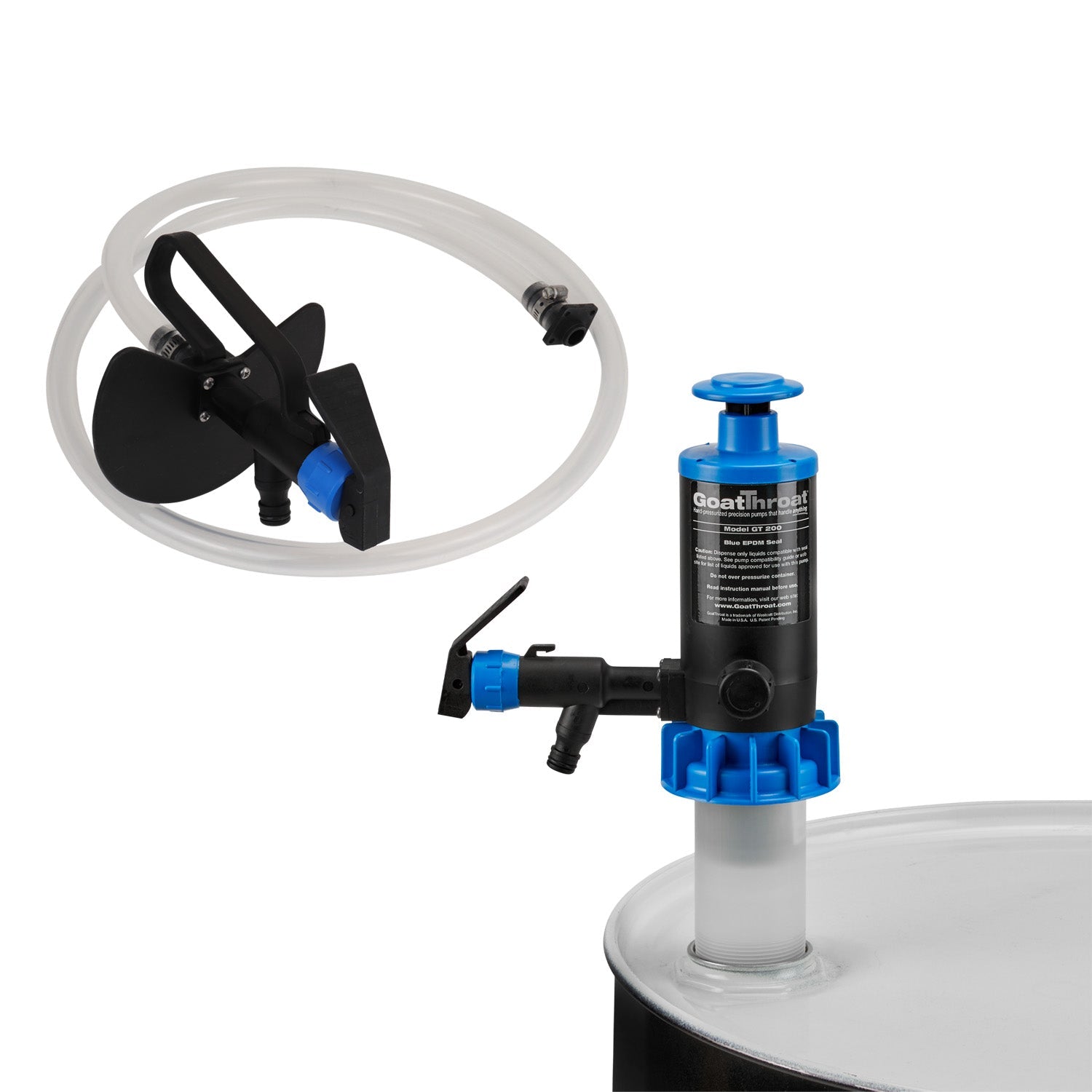 GT200S Pump Bundle W/Remote Tap - PVC Hose-Goat Pumps