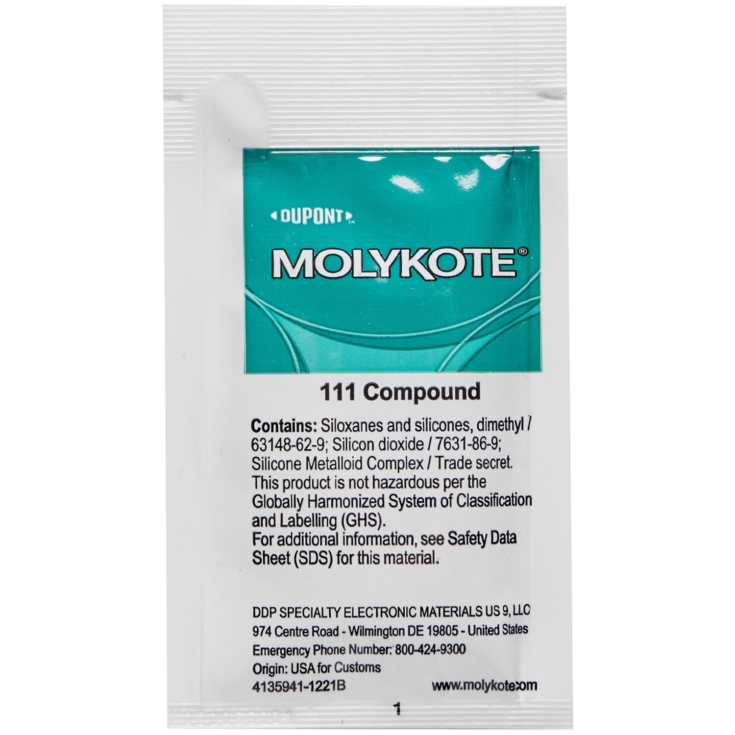 6-gram Molykote 111 lubricant-Goat Pumps