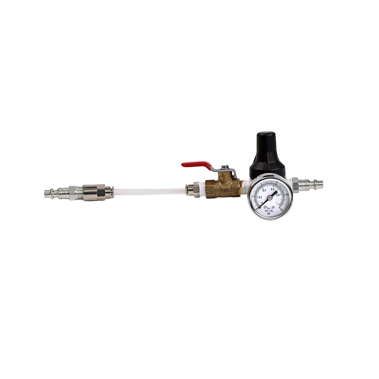 Air-Side Adapter for  MultI-Pump Pneumatic Setup with 3 PSIG Limiter --Goat Pumps
