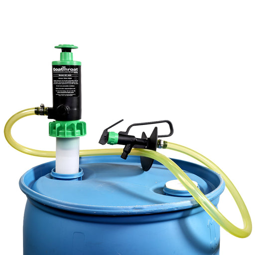 Drum Pump Viton Seal+ Remote Tap with Nitrile Drum Seals and Gas Hose-Goat Pumps