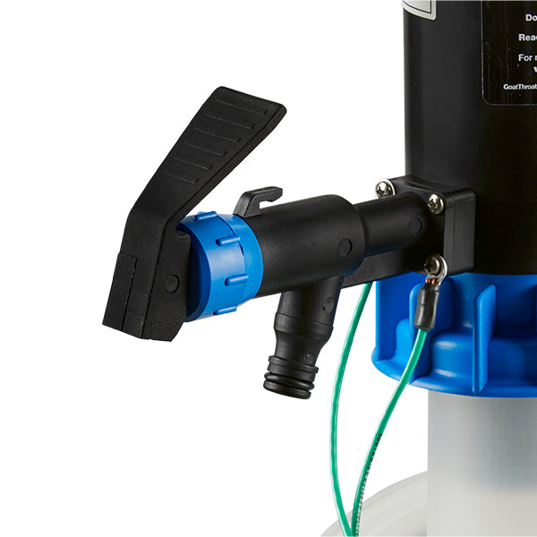 Groundable Drum Pump for Flammable, Santoprene Seals-Goat Pumps