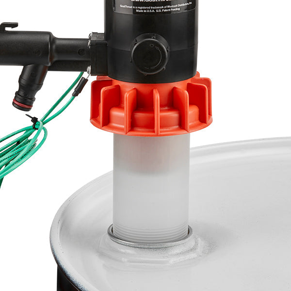 Groundable Drum Pump for Flammables, Nitrile Seal-Goat Pumps