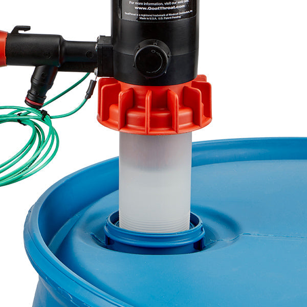 Groundable Drum Pump for Flammables, Nitrile Seal-Goat Pumps