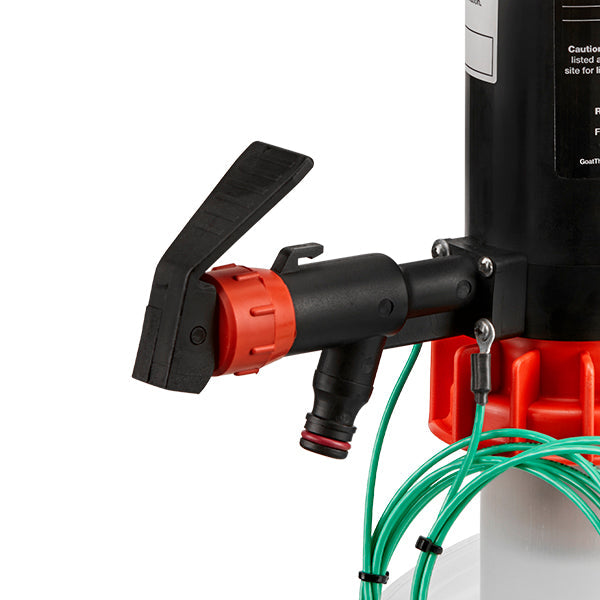 Groundable Drum Pump for Flammables, Nitrile Seal-Goat Pumps