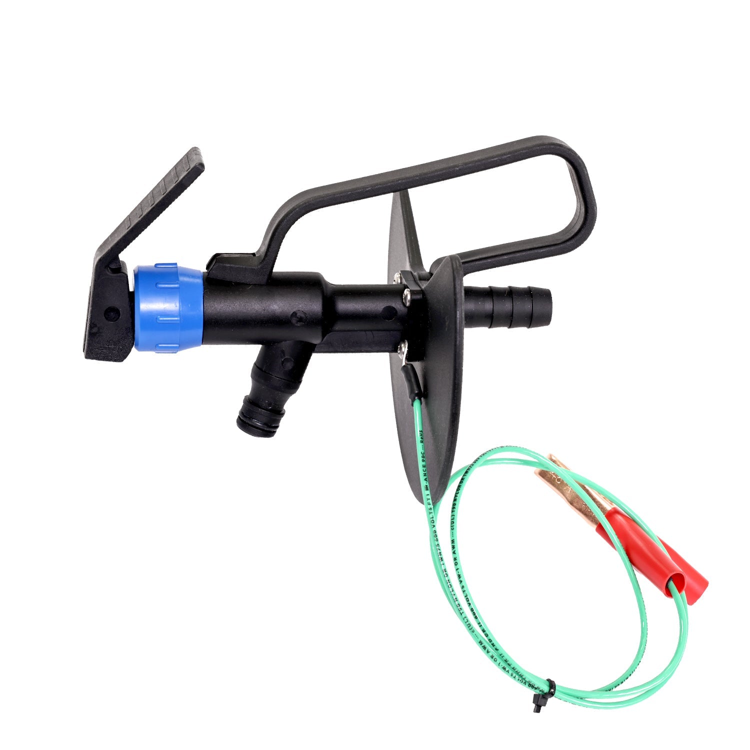 Groundable Drum Pump and Remote Discharge Tap with Santoprene Seals - add correct hose-Goat Pumps