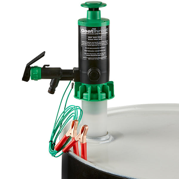 Groundable Drum Pump for Flammables Viton Seals-Goat Pumps