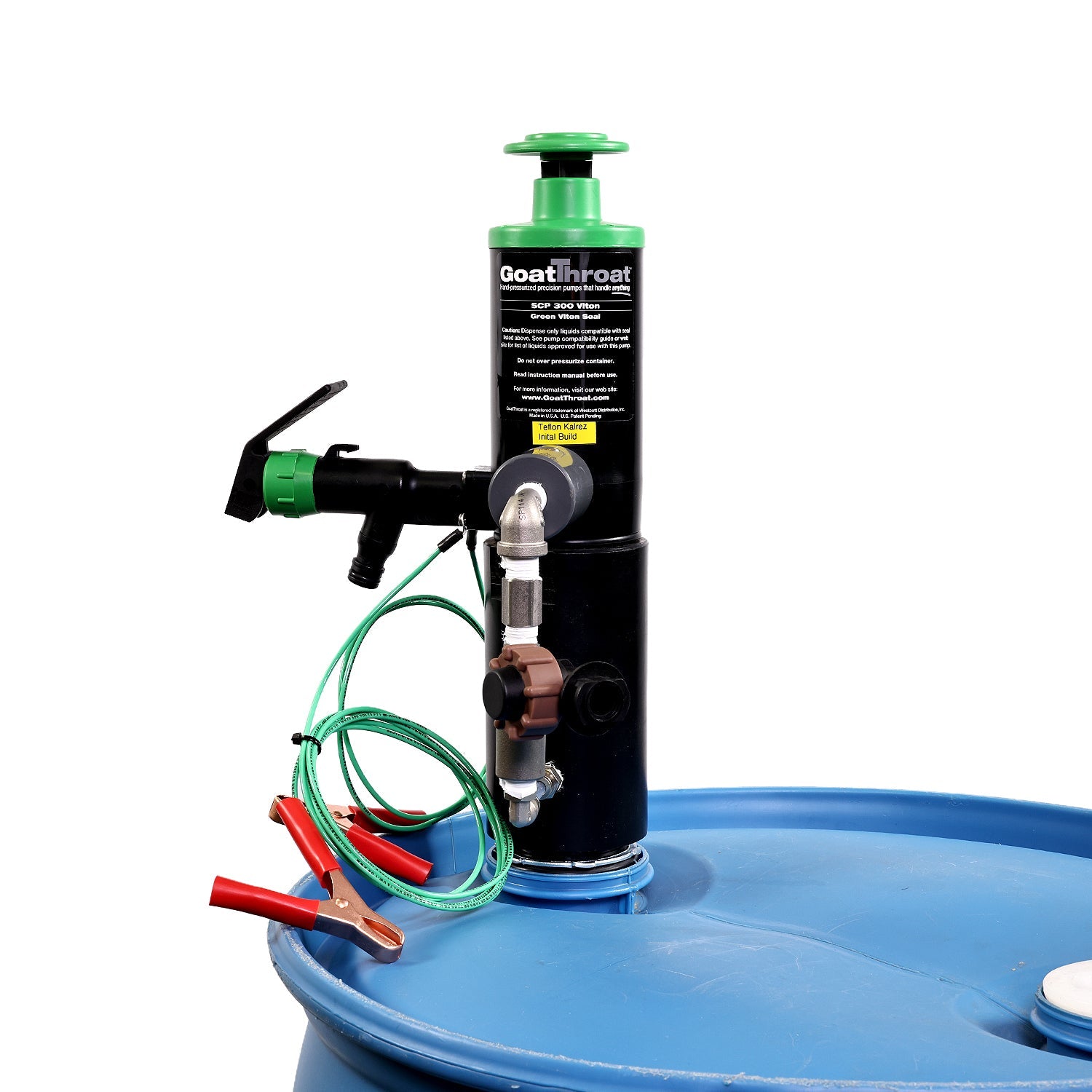 Groundable Teflon Kalrez Pump With Viton Seals-Goat Pumps
