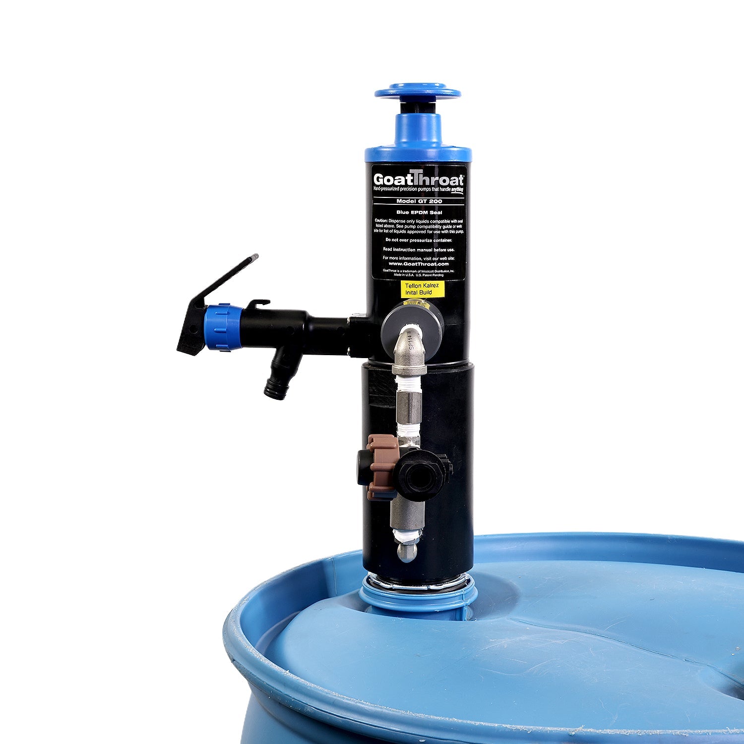 Teflon Kalrez Drum Pump with EPDM Seals-Goat Pumps