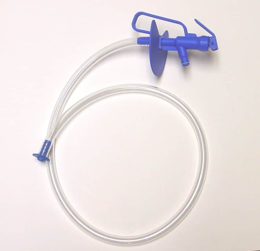 Remote Discharge tap - - Standard - EPDM With Tygon 2375 Hose, 5 foot section-Goat Pumps
