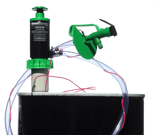 Groundable Drum Pump and Remote tap with Viton Seal, Tygon 2375 Hose, 5 foot section-Goat Pumps