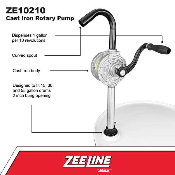 ZE10210 - Cast Iron Pump-Zeeline by Milton®