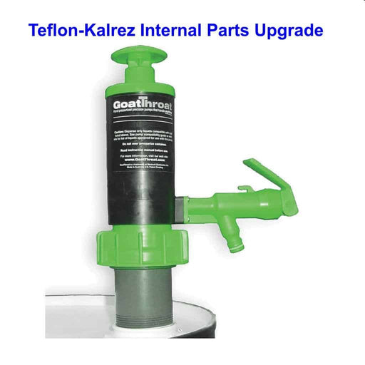 Fluid Path Teflon-Kalrez Pump upgrade to GT/SCP 100, 200, 200S, 300-Goat Pumps