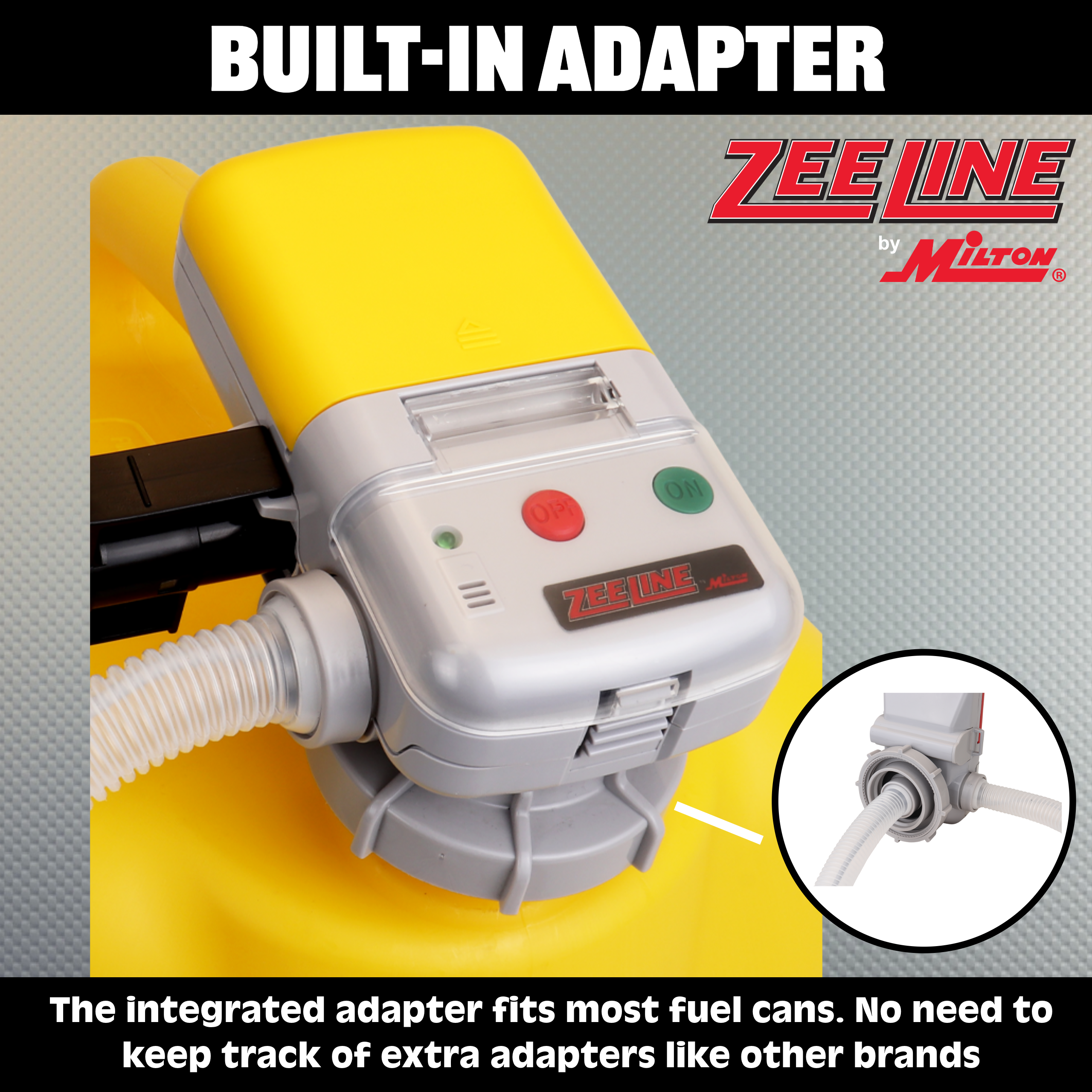 ZE1030D – AA Battery Powered Fuel Can Transfer Pump-Zeeline by Milton®