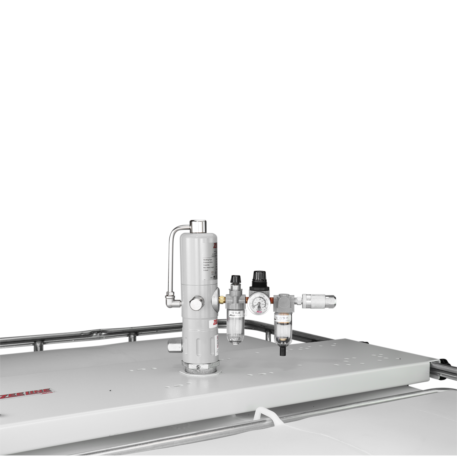 ZE1700K – 3:1 Pneumatic Stub Style Standard Flow Rate Piston Pump with FRL-Zeeline by Milton®