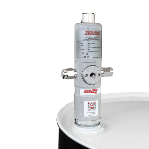 ZE1700 – 3:1 Pneumatic Stub Style Standard Flow Rate Piston Pump-Zeeline by Milton®