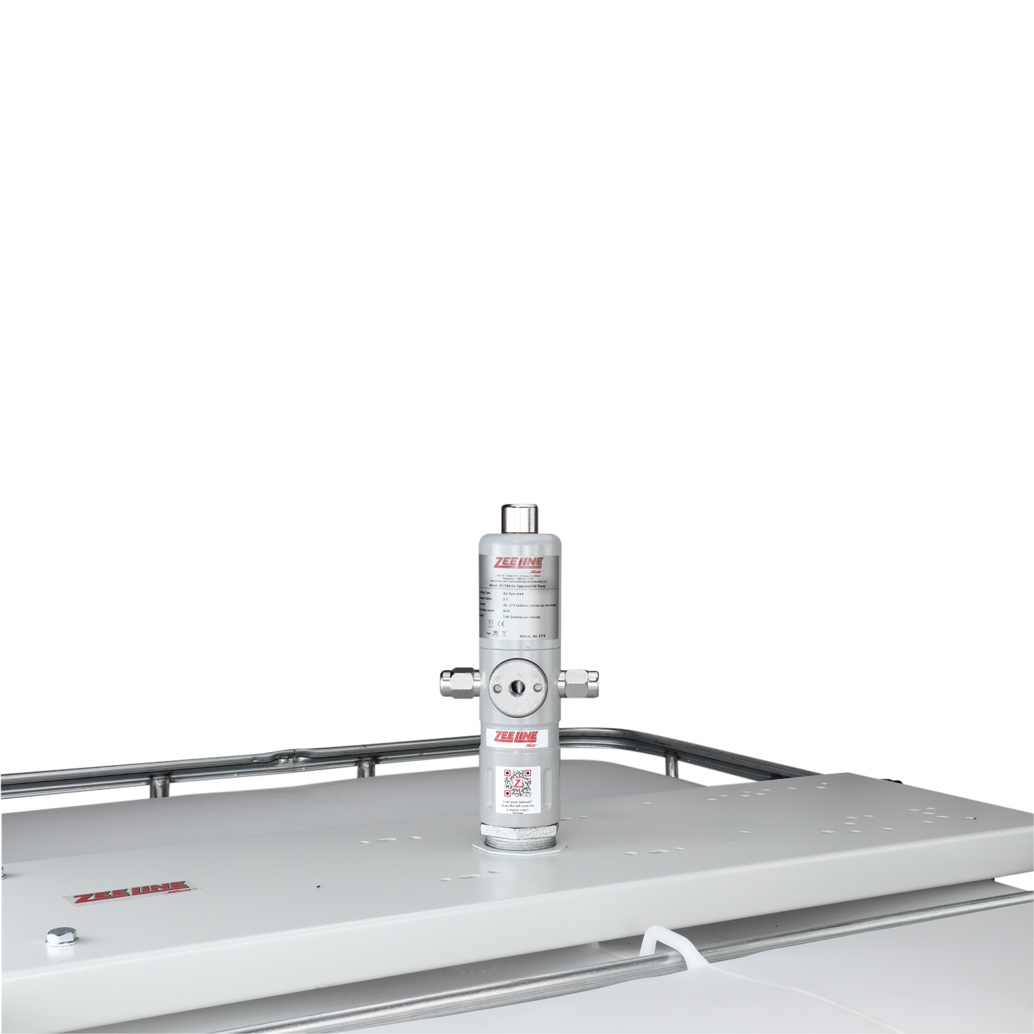 ZE1700 – 3:1 Pneumatic Stub Style Standard Flow Rate Piston Pump-Zeeline by Milton®