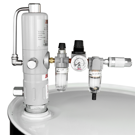 ZE1702K – 3:1 Pneumatic Piston Pump for 55-Gallon Drums w/FRL-Zeeline by Milton®