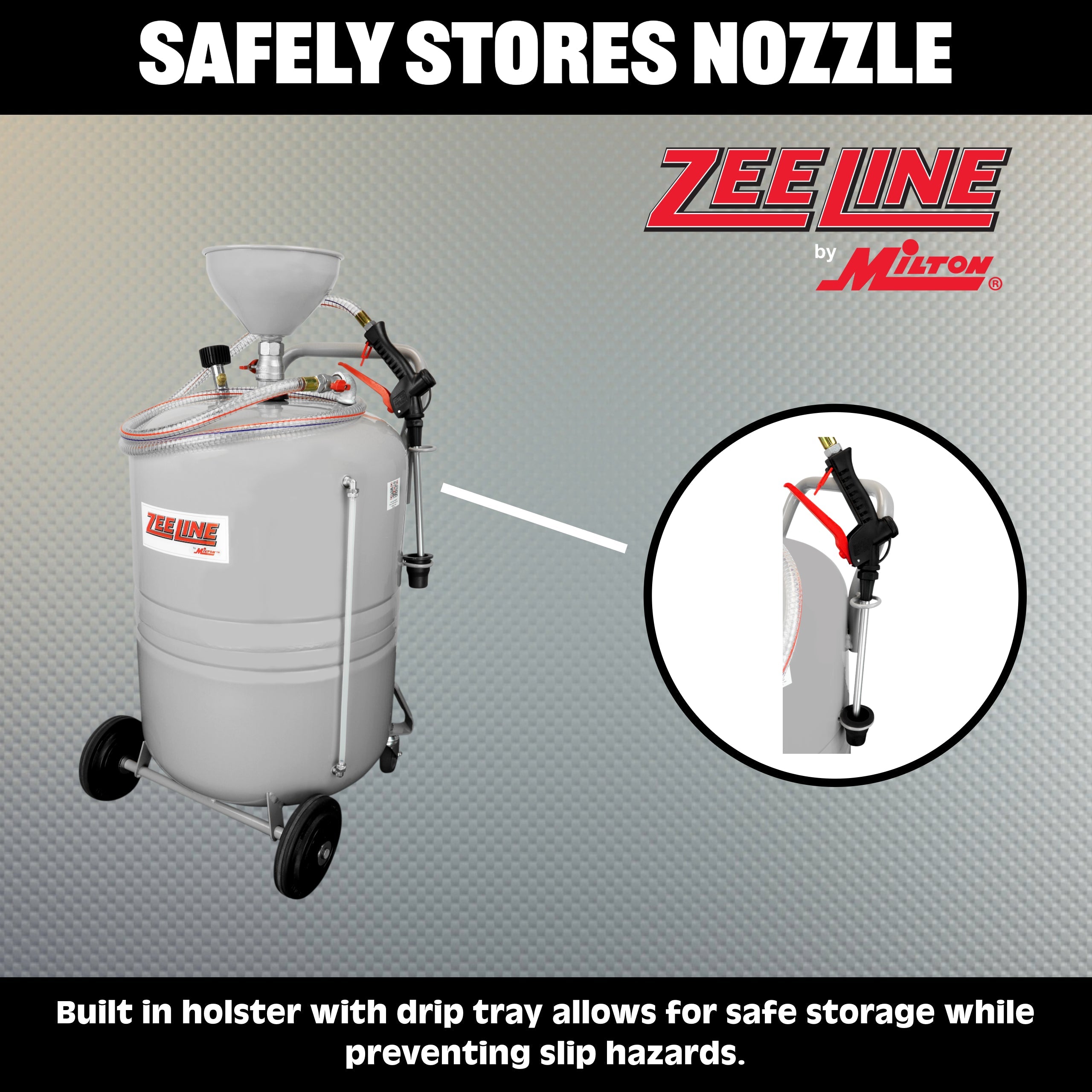 ZE21OD – 21-Gallon Professional Portable Oil Dispenser-Zeeline by Milton®