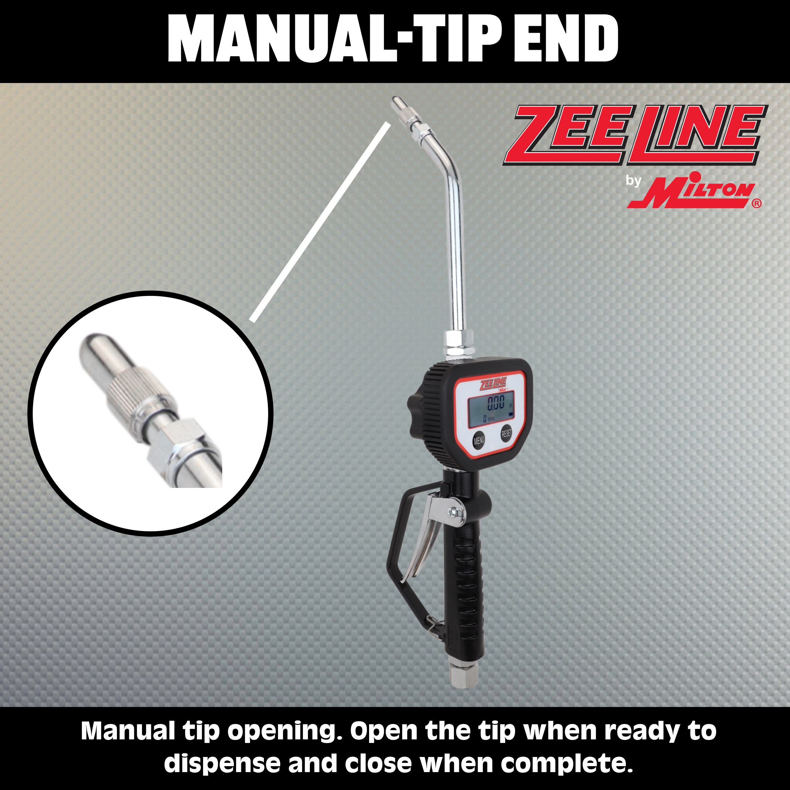 ZE2503 – Digital Oil Control Valve with Manual Tip-Zeeline by Milton®