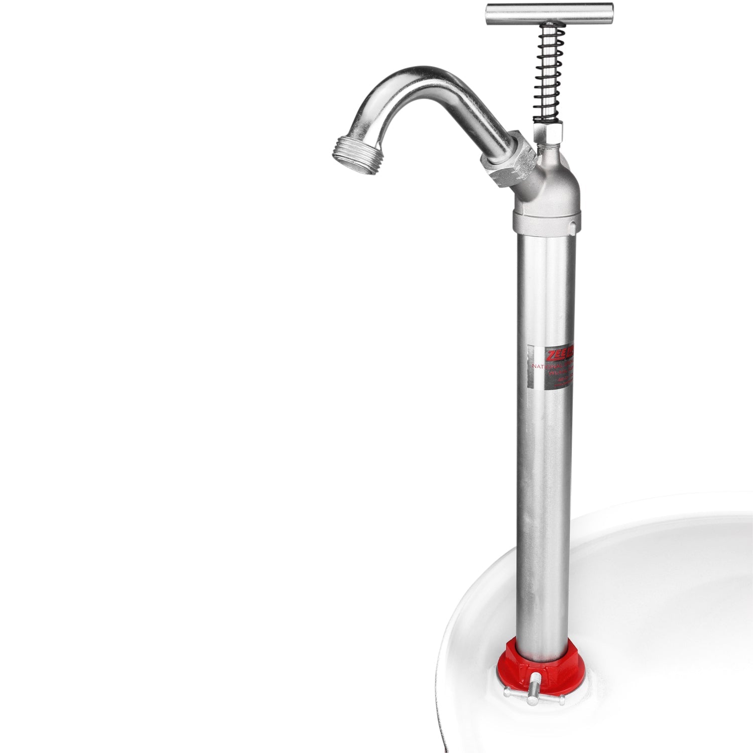 ZE366 - Hand Operated Drum Pump for Oil, Gear Lube & ATF – 1 Gallon per 6 Strokes-Zeeline by Milton®
