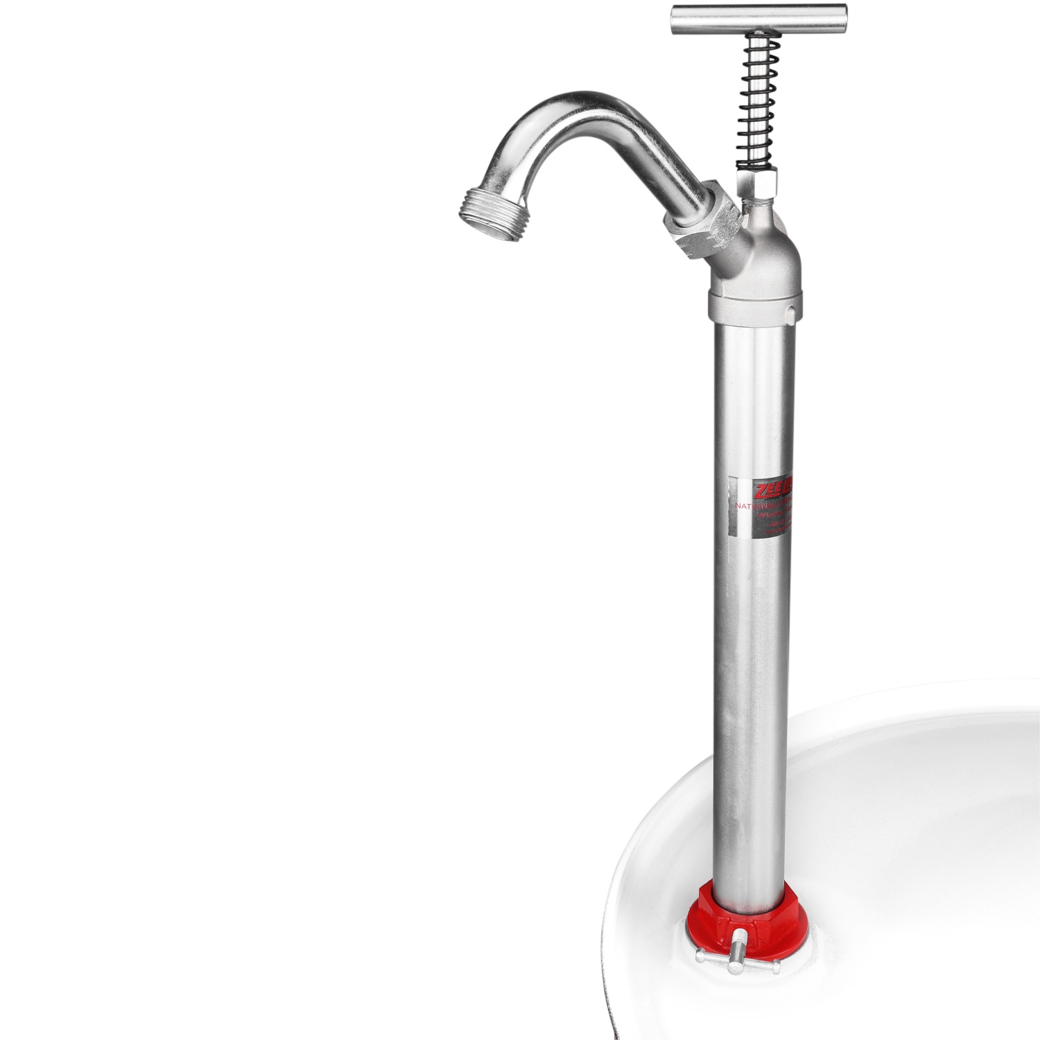 ZE366 - Hand Operated Drum Pump for Oil, Gear Lube & ATF – 1 Gallon per 6 Strokes-Zeeline by Milton®