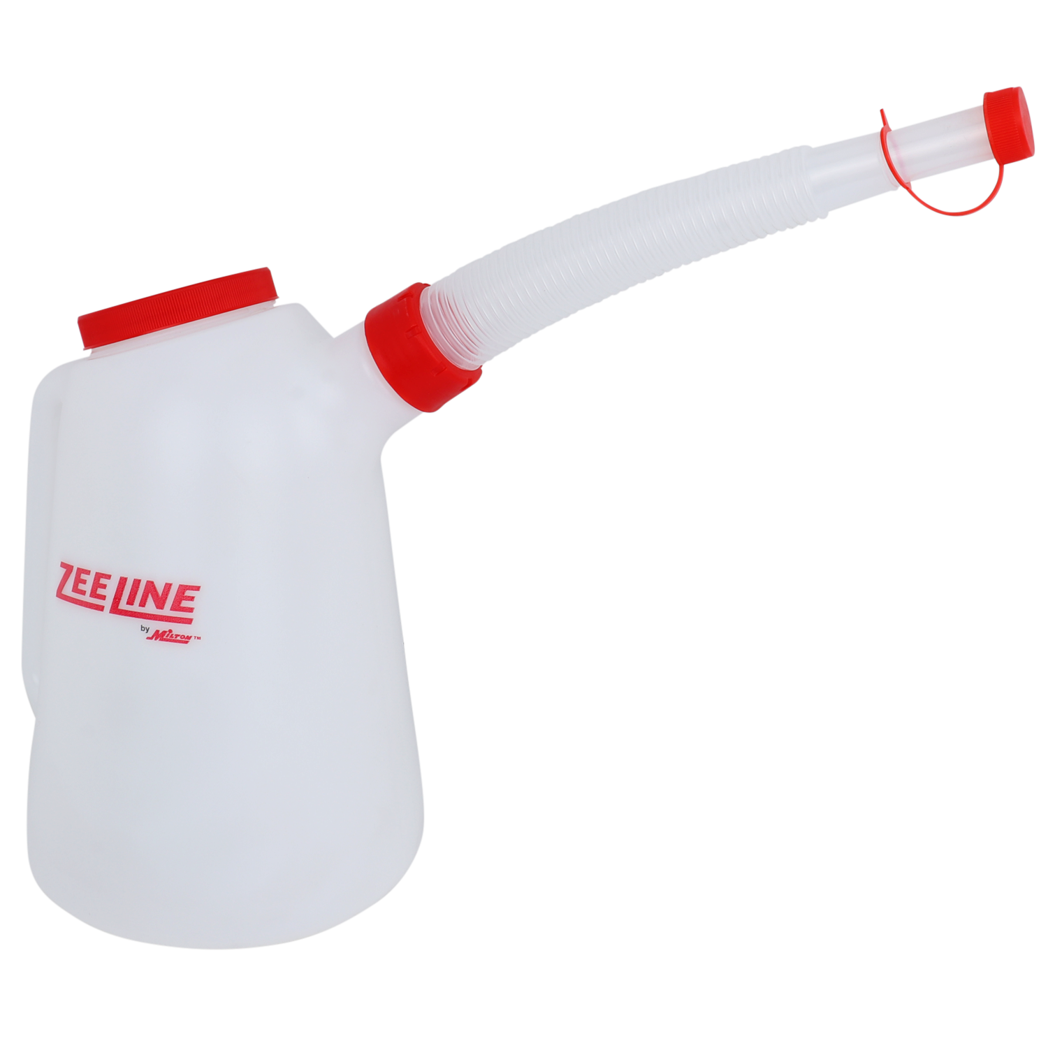 ZE757W - 5 Quart Polyethylene Oil Dispenser with Flexible Spout-Zeeline by Milton®