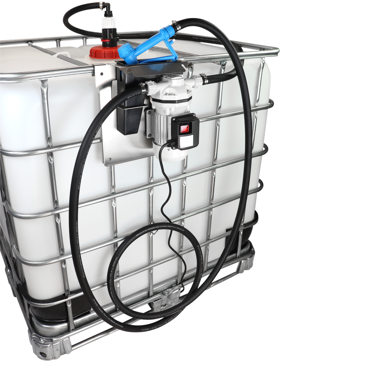 ZE9115-IBC2- DEF Electric Pump Kit w/Standard Nozzle-Zeeline by Milton®