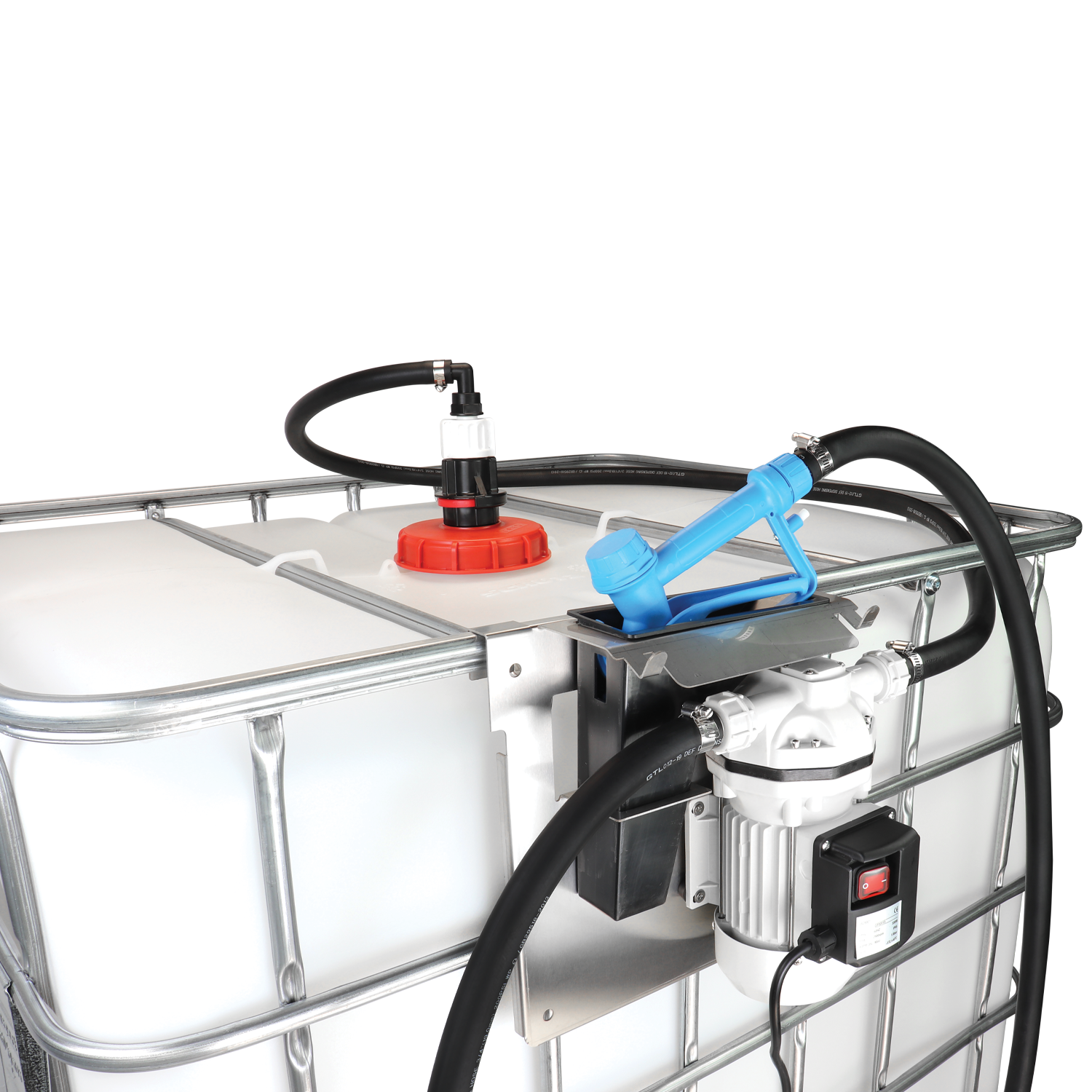 ZE9115-IBC2- DEF Electric Pump Kit w/Standard Nozzle-Zeeline by Milton®