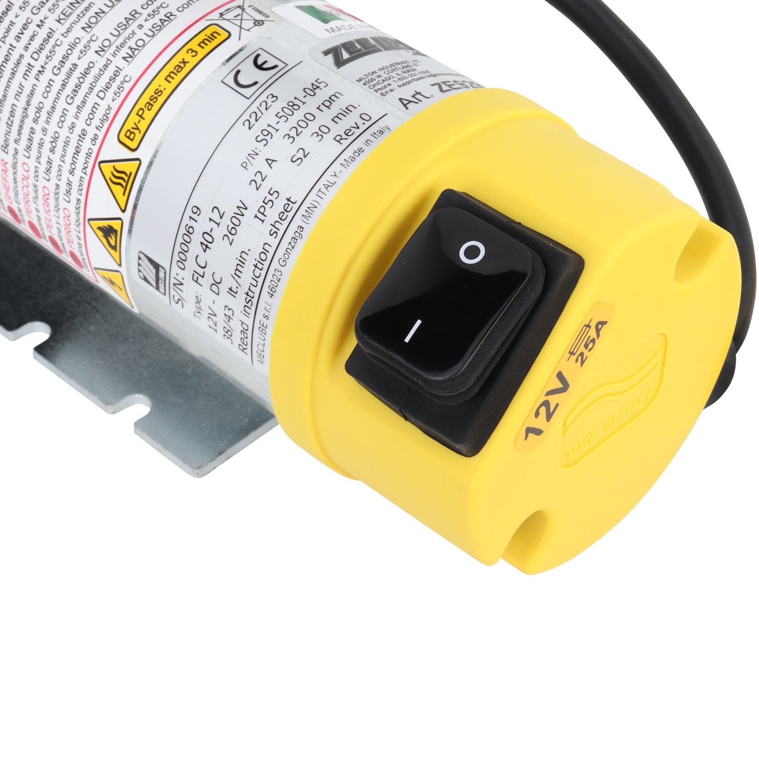 ZE929 – 12-Volt Electric Diesel Pump (12 GPM)-Zeeline by Milton®