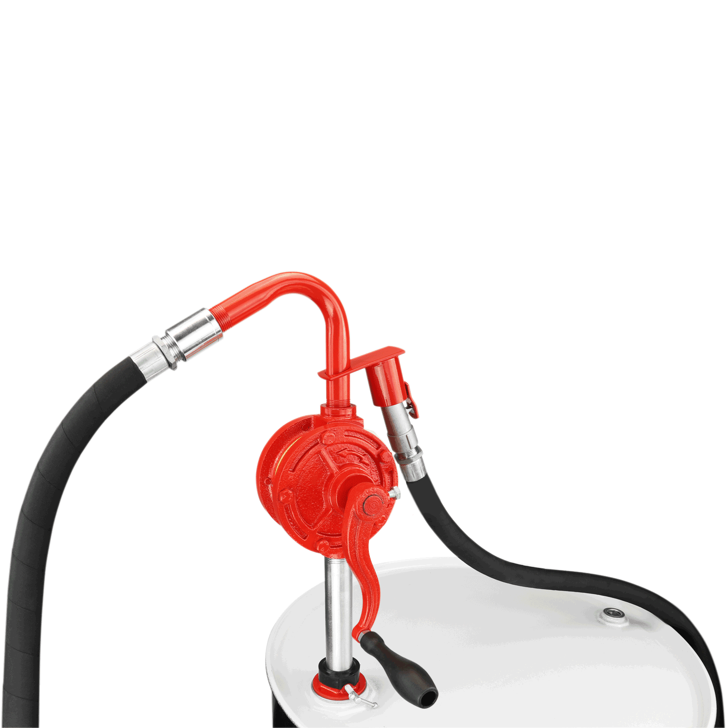 ZE961 - Cast Iron Rotary Pump with Hose (1 Gallon Per 13 Revolutions)-Zeeline by Milton®
