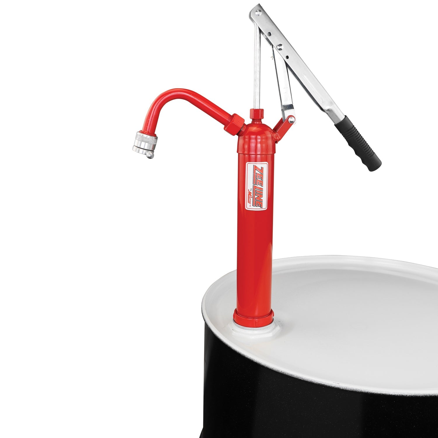 ZED-S1 - Hand Operated Lever Drum Pump, All Steel Body with Non-Drip Spout (1 Gallon Per 9 Strokes)-Zeeline by Milton®