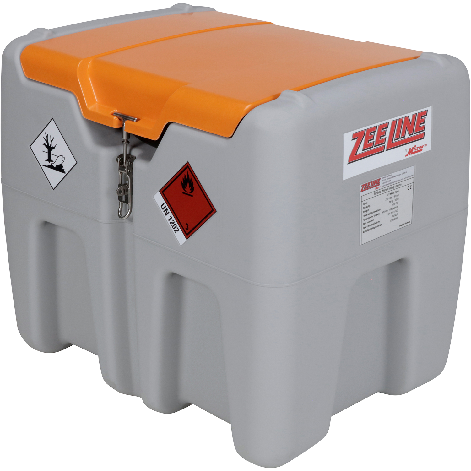 ZEFS-55S - 55-Gallon Portable Diesel Fuel Tank-Zeeline by Milton®