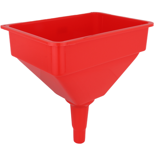 ZE764 - Polyethylene Funnel with Screen- 10 inch X 7 inch top-Zeeline by Milton®