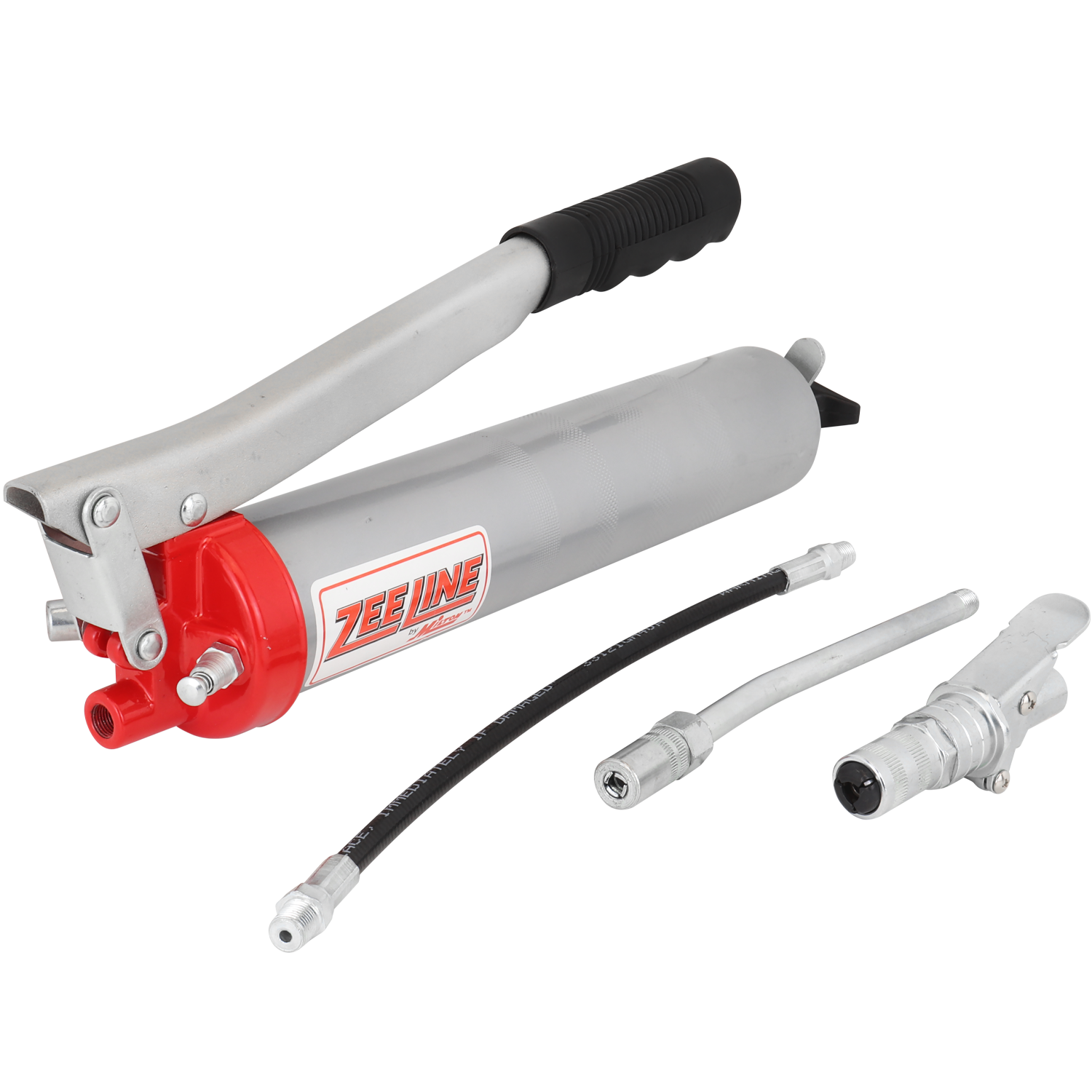 ZEHD4-LC - 10,000 psi Heavy-Duty Lever Action Grease Gun w/Locking Grease Coupler-Zeeline by Milton®