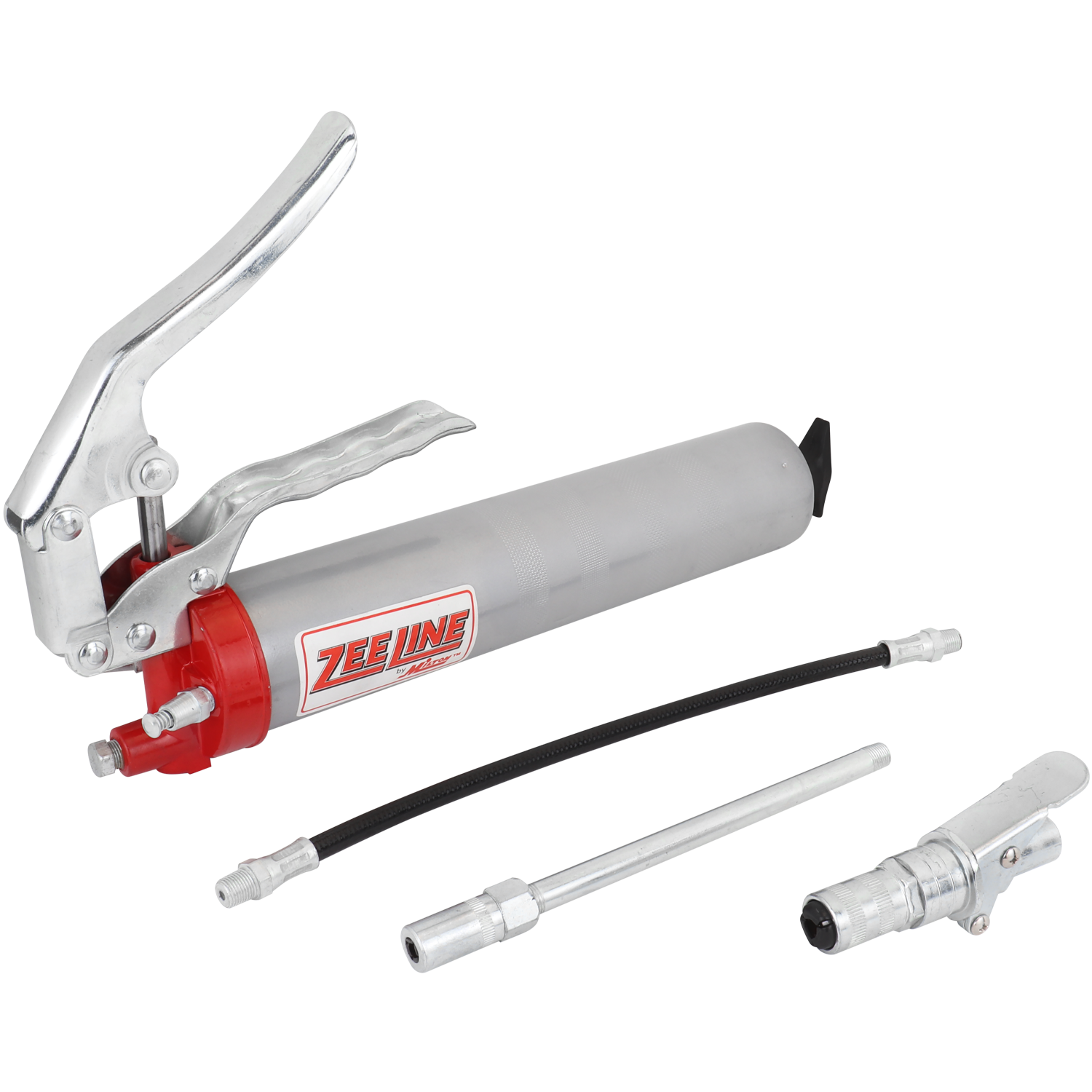 ZEHD5-LC - 6,000 psi Heavy-Duty Pistol Action Grease Gun w/Locking Grease Coupler-Zeeline by Milton®