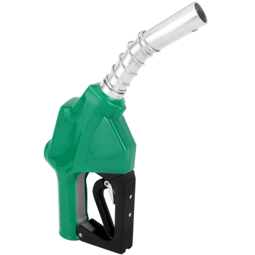 ZE1549 - Green Fuel Nozzle with Curved Spout (3/4) Inlet-Zeeline by Milton®