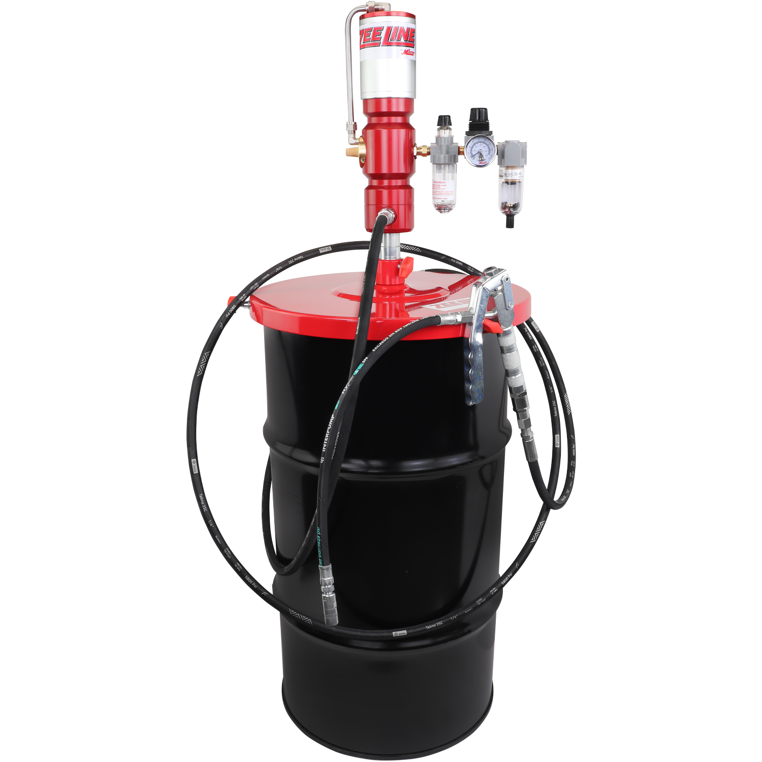 ZE1220PK – 60:1 Premium Grease Pump for 120 Lbs. Kegs Package-Zeeline by Milton®