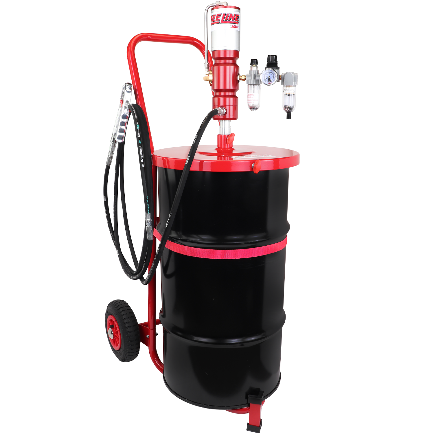ZE1213PKC – 70:1 Premium Grease Pump for 120 Lbs. Kegs Package-Zeeline by Milton®
