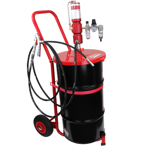 ZE1220PKC – 60:1 Premium Grease Pump for 120 Lbs. Kegs Package w/cart-Zeeline by Milton®