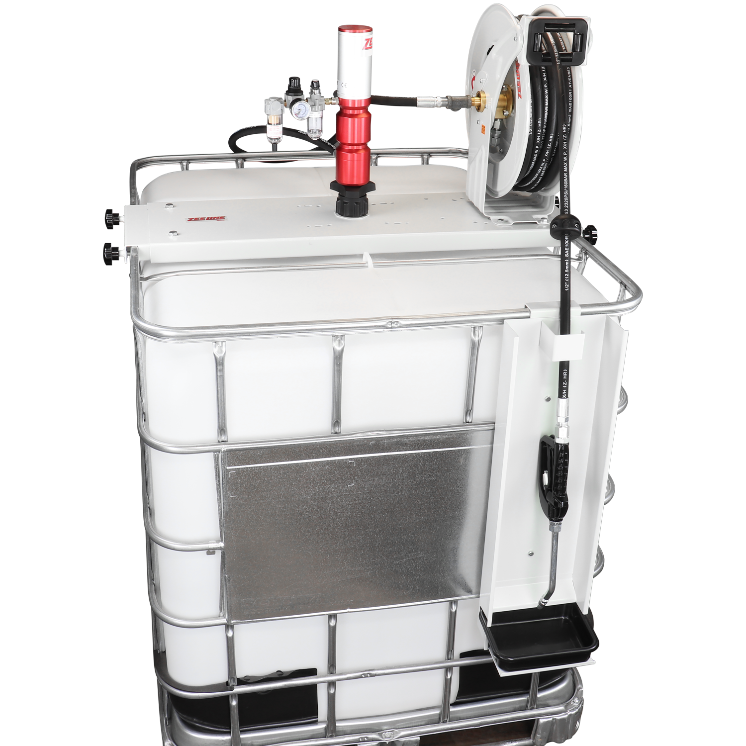 ZE1730PK-IBC-400 - 5:1 Premium Series Pump Kit IBC w/reel & Control Valve-Zeeline by Milton®