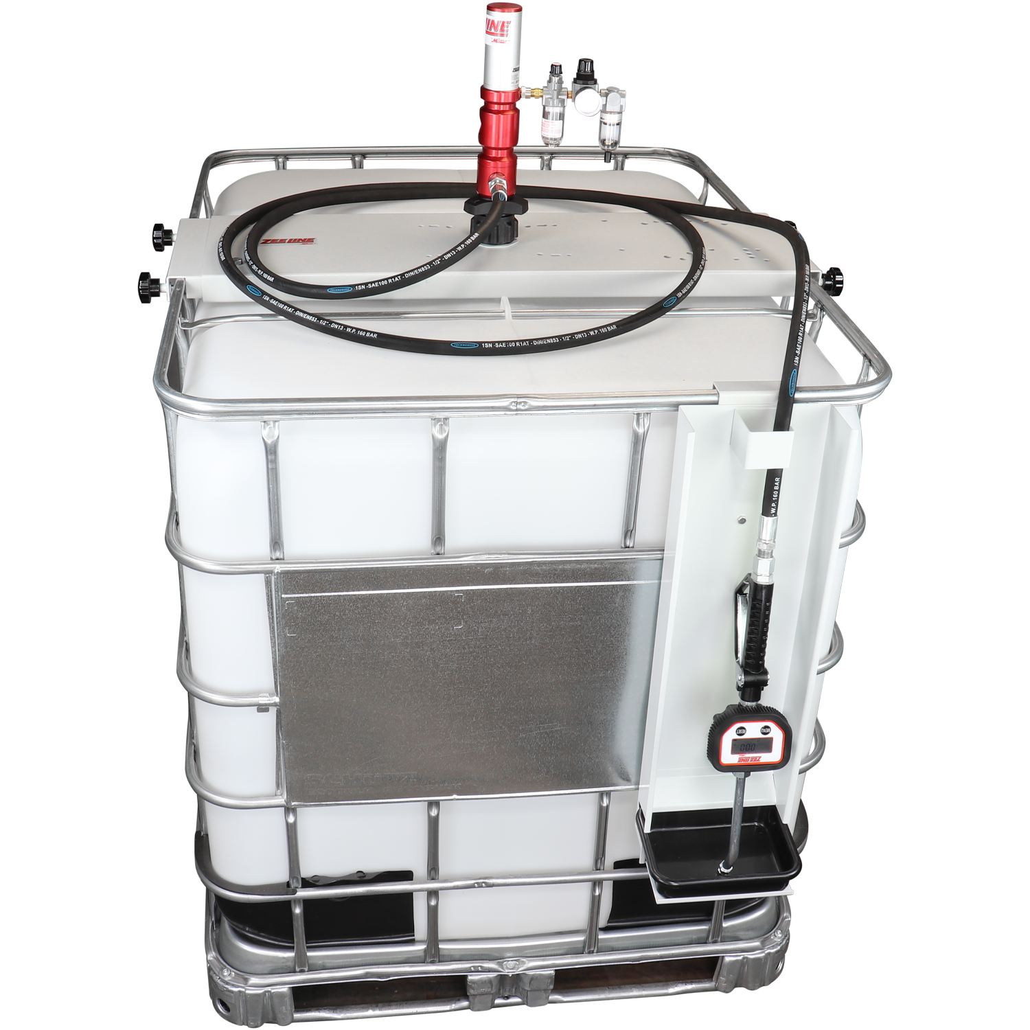 ZE1730PK-IBC-200 - 5:1 Premium Series Pump Kit IBC w/hose & meter-Zeeline by Milton®
