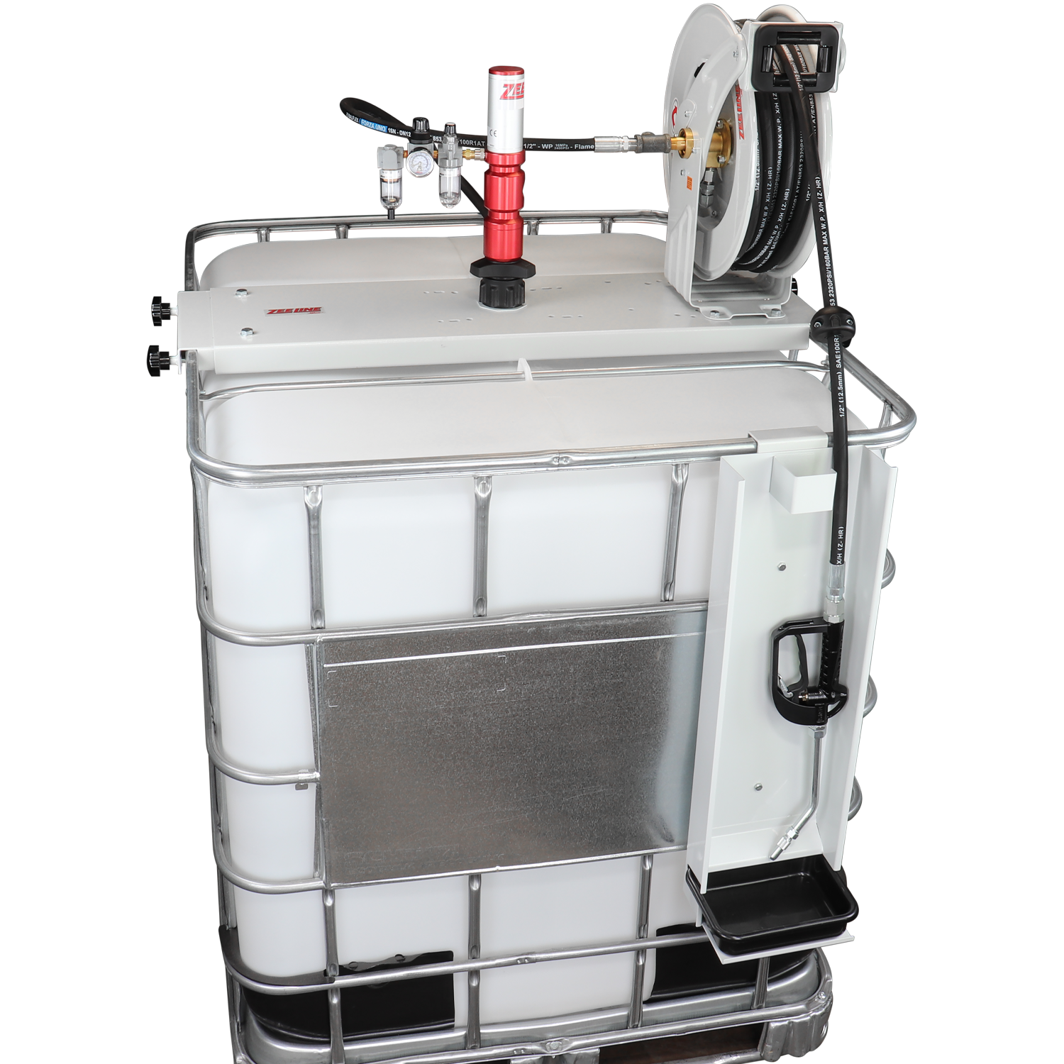 ZE1700PK-IBC-400 - 3:1 Premium Series Pump Kit IBC w/reel & control valve-Zeeline by Milton®
