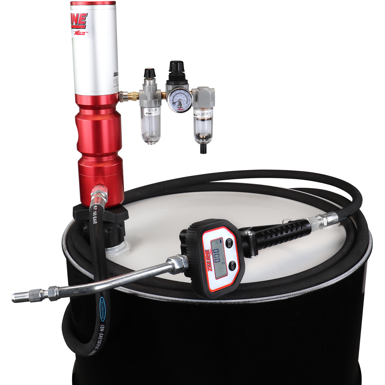 ZE1730PK-16-200 – 5:1 Premium Series Pump Kit 16-Gal w/hose & meter-Zeeline by Milton®