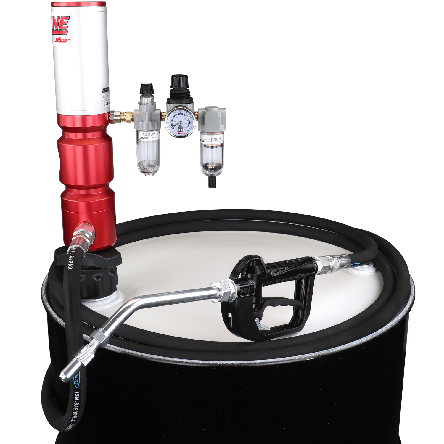 ZE1730PK-16-100 – 5:1 Premium Series Pump Kit 16-Gal w/hose & nozzle-Zeeline by Milton®