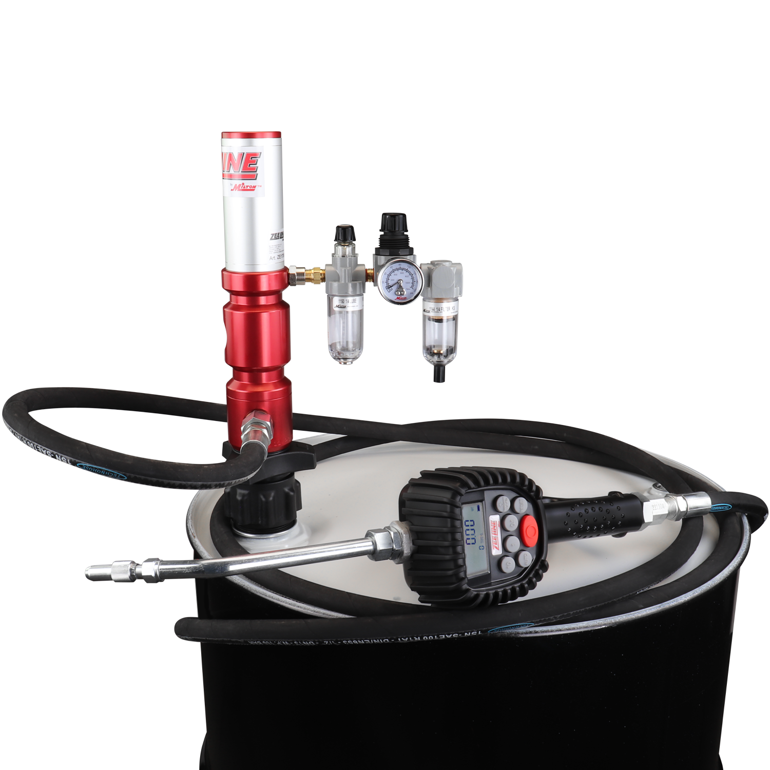 ZE1700PK-55-300 – 3:1 Premium Series Pump Kit 55-Gal w/hose & preset meter-Zeeline by Milton®