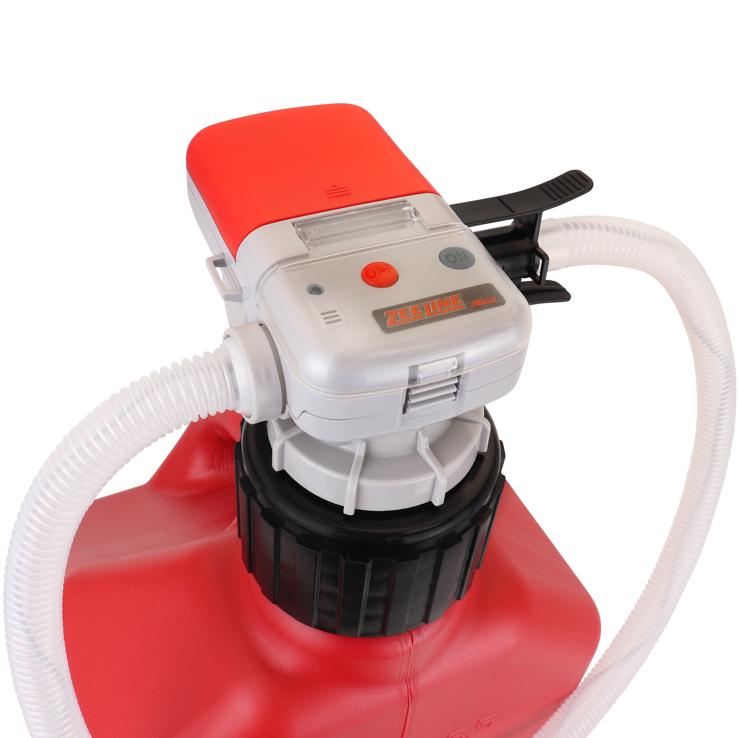 ZE1030XL – AA Battery Powered Fuel Can Transfer Pump for Racing Style Fuel Cans-Zeeline by Milton®